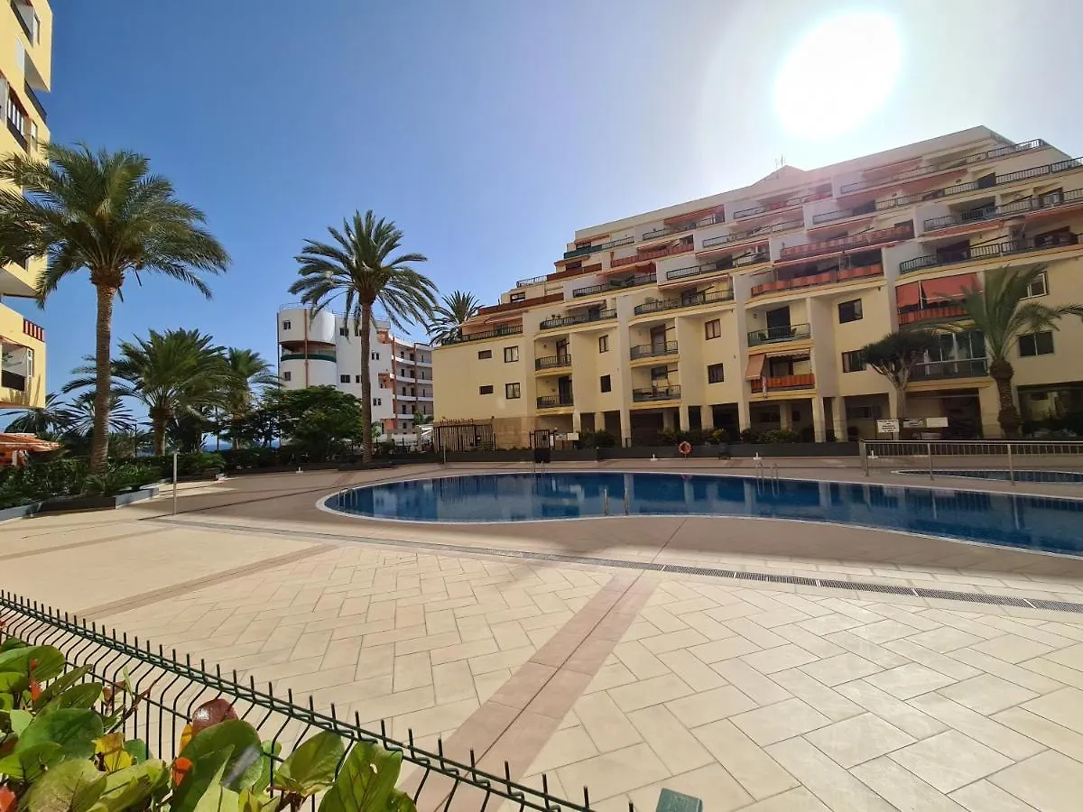 Beachfront Apartment Casa Verano With Pool, Balcony, Wifi, Central Locatation Arona   Arona (Tenerife)